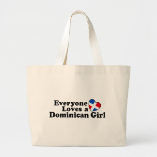 Grand Tote Bag Fille dominicaine