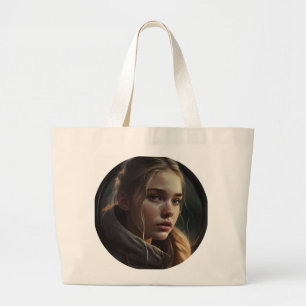 Grand Tote Bag Fille du cercle