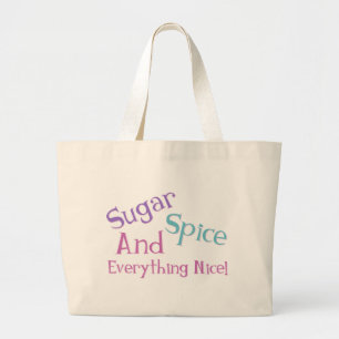 Grand Tote Bag Fille qui dit