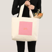 Grand Tote Bag filles (Devant (produit))