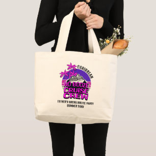 Grand Tote Bag Filles ÉQUIPAGE DE CROISIÈRE SANS ALCOOL Fête d'En