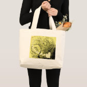Grand Tote Bag Fils jaunes (Devant (produit))