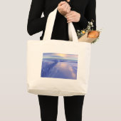 Grand Tote Bag Fissure de glace (Devant (produit))