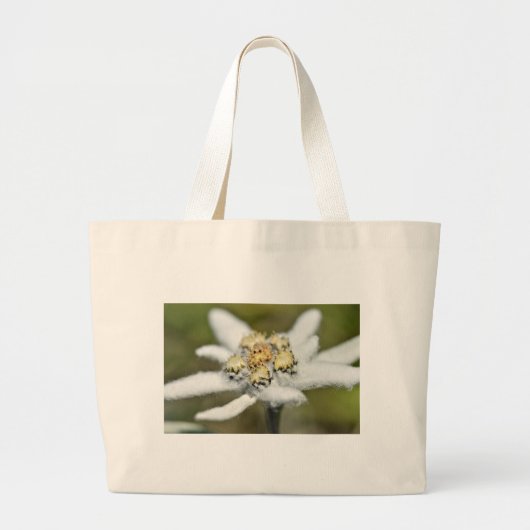 Grand Tote Bag Fleur alpine Edelweiss (Devant)