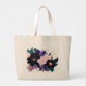 Grand Tote Bag Fleur céleste (Dos)