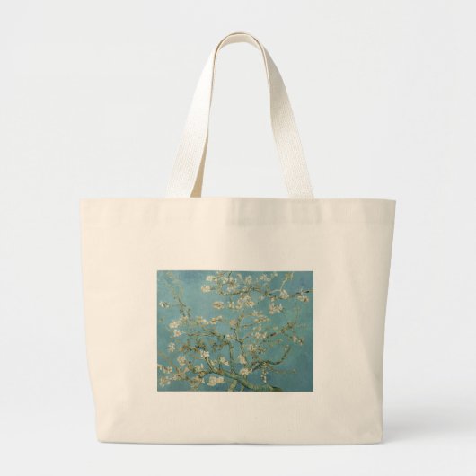Grand Tote Bag Fleur d'amande de Van Gogh (Devant)