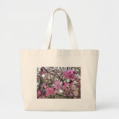 Grand Tote Bag Fleur de cerisier rose / Sakura / ク(桜) (Devant)