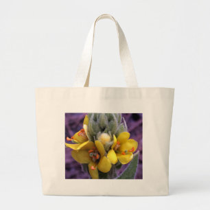 Grand Tote Bag Fleur Jaune 4