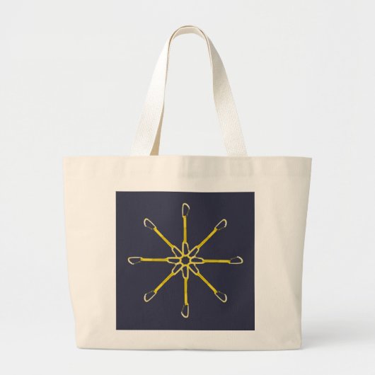 Grand Tote Bag Fleur Quickdraw (Devant)