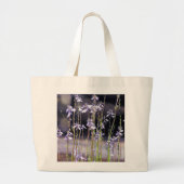 Grand Tote Bag Fleur sauvage (Devant)