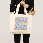 Grand Tote Bag Fleurs (Devant (produit))