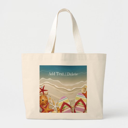 Grand Tote Bag Flip Flop Beach Bag 2 - Fourre-tout - SRF (Devant)