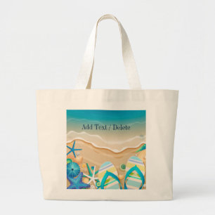 Grand Tote Bag Flip Flop Beach Bag 2 - Fourre-tout - SRF
