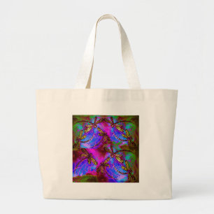 Grand Tote Bag Flit Hippie Dragonfly