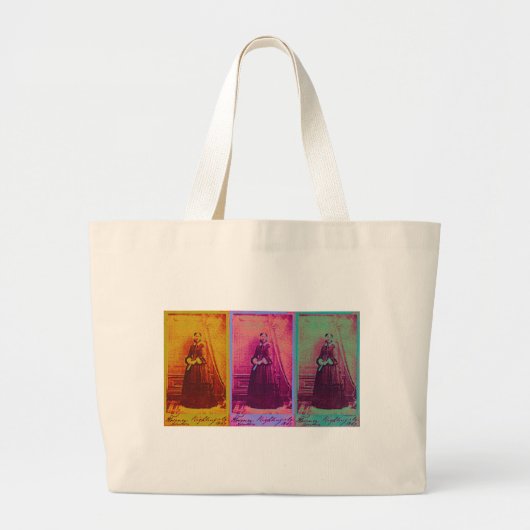 Grand Tote Bag Florence Nightingale Colonnes (Devant)