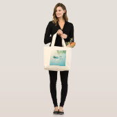 Grand Tote Bag Flottant (Devant (modèle))