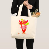 Grand Tote Bag flowrz (Devant (produit))