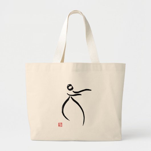 Grand Tote Bag Flux Tai Chi (Devant)
