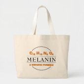 Grand Tote Bag Formule MELANIN (Devant)