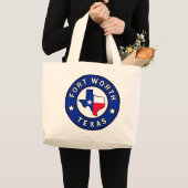 Grand Tote Bag Fort Worth Texas (Devant (produit))
