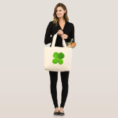 Grand Tote Bag Four Leaf Clover Le MUSÉE Zazzle Cadeaux (Devant (modèle))