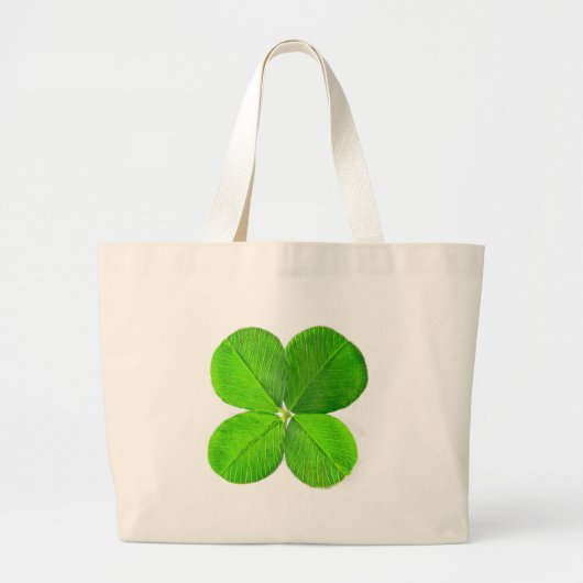 Grand Tote Bag Four Leaf Clover Le MUSÉE Zazzle Cadeaux (Devant)