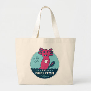 Grand Tote Bag Fourre-tout - Axolotls Under the Sea - Buellton.Ar