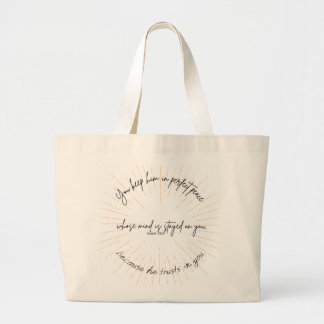 Grand Tote Bag Fourre-tout de paix parfaite