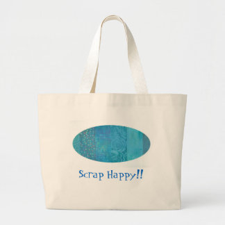 Grand Tote Bag Fourre-tout de Quilter heureux de chute