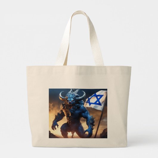 Grand Tote Bag Fourre-tout indispensable au quotidien (Dos)