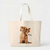 Grand Tote Bag fourre-tout iPup (Devant)