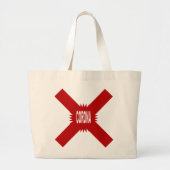 Grand Tote Bag Fourre Tout Jumbo naturel (Devant)