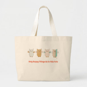 Grand Tote Bag Fourre-tout Mignonne - Il N'Y A Que Des Choses Heu