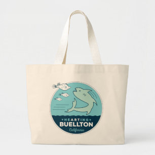Grand Tote Bag Fourre-tout - Pêche des monstres marins - Buellton