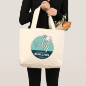 Grand Tote Bag Fourre-tout - Turtle Swim - Buellton.Art (Devant (produit))