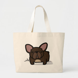 Grand Tote Bag Frenchie Brindle