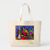 Grand Tote Bag friky exposition (Devant)