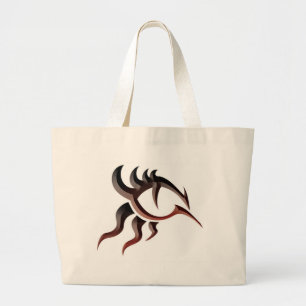 Grand Tote Bag Fripes d'oeil de dragon