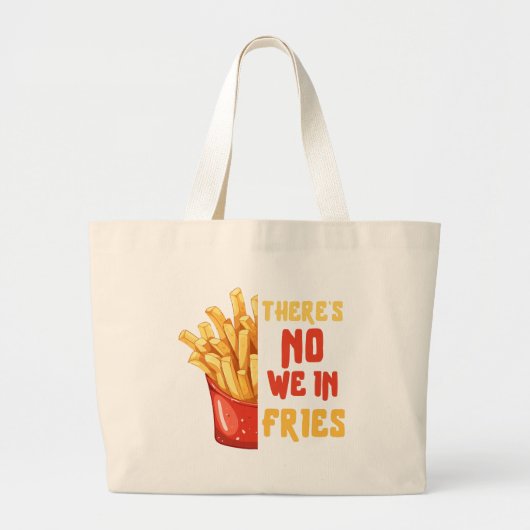 Grand Tote Bag frites (Devant)