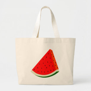 Grand Tote Bag Fruit d'eau Fruit de coupe été
