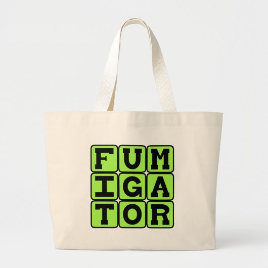 Grand Tote Bag Fumigateur, piège à insectes (Devant)