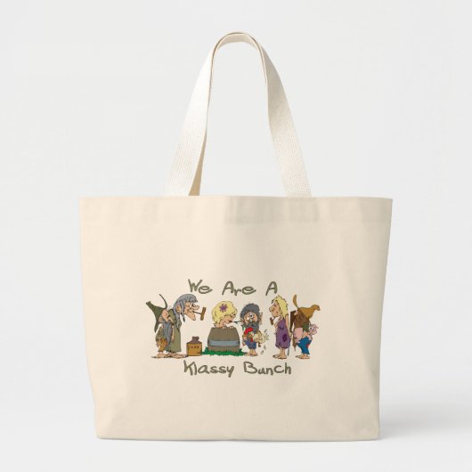 Grand Tote Bag Funny Trailer Park (Devant)