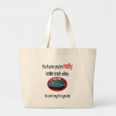 Grand Tote Bag Funny Trailer Park (Devant)