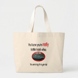 Grand Tote Bag Funny Trailer Park