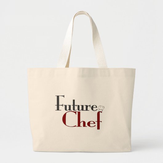 Grand Tote Bag Futur chef (Devant)