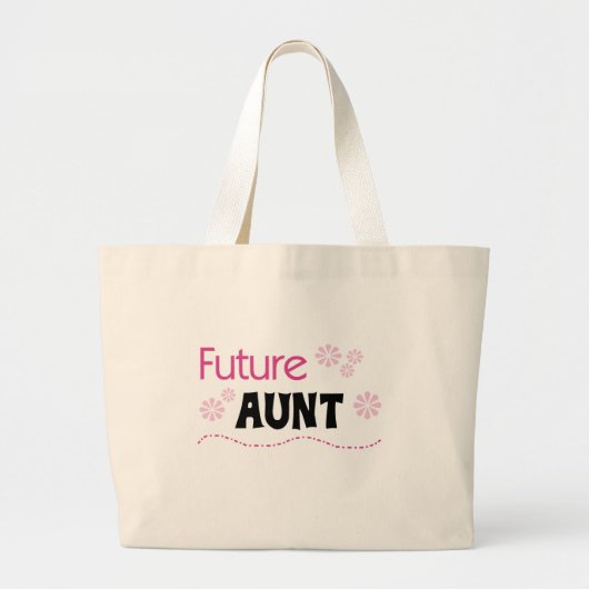 Grand Tote Bag Futurs T-shirts et cadeaux (Devant)