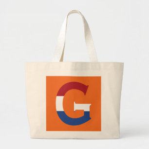 Grand Tote Bag G Monogramme superposé sur l'indicateur NLD sur ou