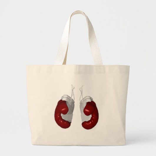 Grand Tote Bag Gants de boxe (Devant)