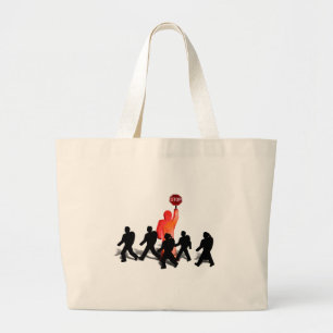 Grand Tote Bag Garde de passage et enfants