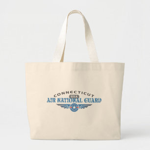 Grand Tote Bag Garde nationale aérienne du Connecticut